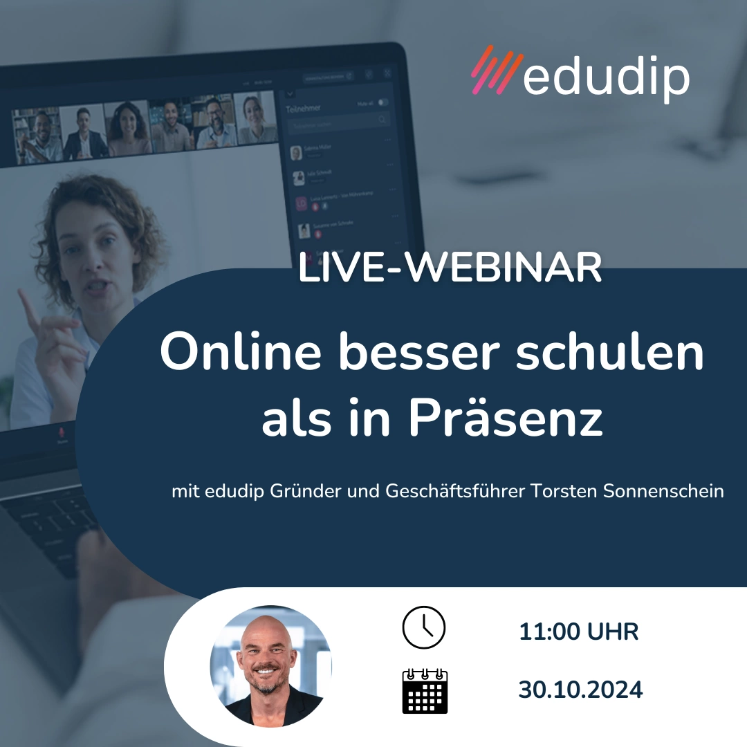 Webinar Online besser schulen als in Präsenz